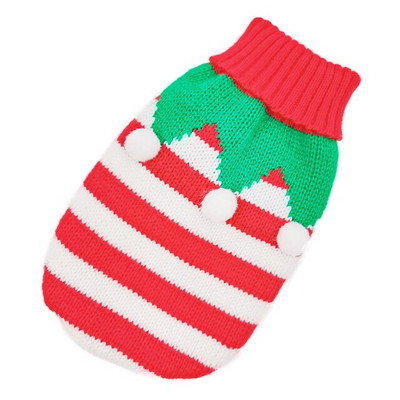 Žiemos animacinių filmų kačių šunų drabužiai Šilti kalėdiniai megztiniai Yorkie augintiniams Drabužiai Paltai Mezgimas Nerti Helovino drabužiai XS-3XL