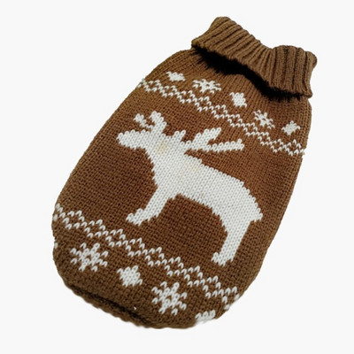 Žiemos animacinių filmų kačių šunų drabužiai Šilti kalėdiniai megztiniai Yorkie augintiniams Drabužiai Paltai Mezgimas Nerti Helovino drabužiai XS-3XL