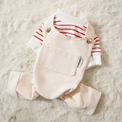 Rihm Kaheosalised koerariided Sügisene kutsika neljajalgsed riided Kaisusoojad Kombinesoonid Pehmemad kui karupüksid XS-XL