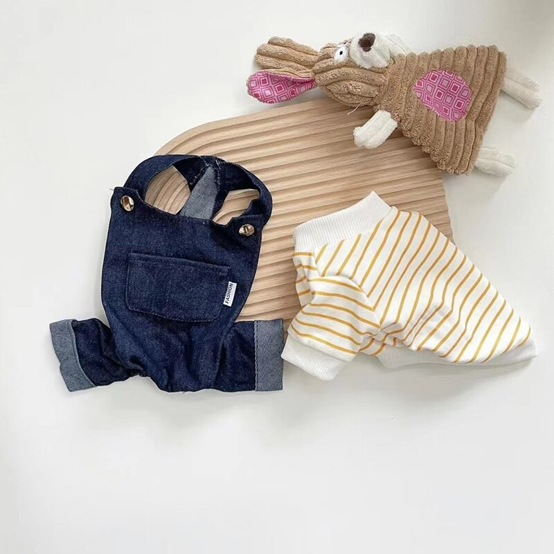 Rihm Kaheosalised koerariided Sügisene kutsika neljajalgsed riided Kaisusoojad Kombinesoonid Pehmemad kui karupüksid XS-XL