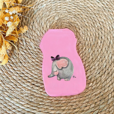 Šunų rūbai mažiems šunims Mieli marginti vasariniai augintiniai marškinėliai šuniukas šuniukas, katės liemenė, medvilniniai marškinėliai, mopso drabužiai, kostiumai