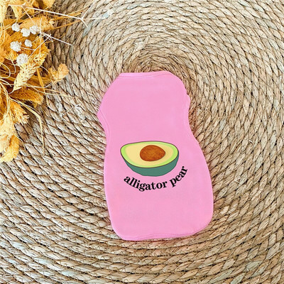 Šunų rūbai mažiems šunims Mieli marginti vasariniai augintiniai marškinėliai šuniukas šuniukas, katės liemenė, medvilniniai marškinėliai, mopso drabužiai, kostiumai