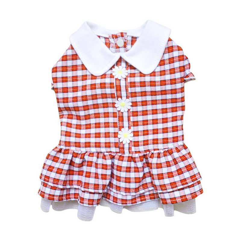 Kassirõivad ja aksessuaarid Mood Armsad lemmikloomatrükiga seelik hingav suvine mugav särk koerale Armsad koerarõivad suveks