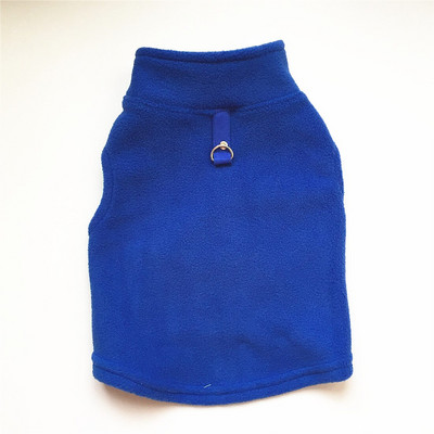 Ζεστό Fleece Ρούχα για σκύλους για φθινόπωρο Χειμερινό Παχύ γιλέκο Μπλουζάκι για σκύλους Μικρά μεσαία μπλουζάκια Κοστούμια καρό μπουφάν με δαχτυλίδι πρόσφυσης