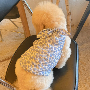 Φούστα Μάλτας Kawaii Χαριτωμένα φούστες για σκύλους χαριτωμένα κουκκίδες Φόρεμα με γιλέκο σκύλου για κατοικίδια Schnauzer Ρούχα από σφεντόνα Pomeranian Ρούχα για κουτάβι Πριγκίπισσα