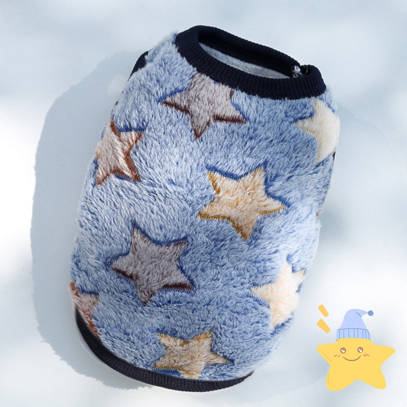 Haine pentru câini din fleece Haine pentru câini în aer liber Jachetă din lână pentru câini de talie mică, mijlocie, buldog francez, cățeluș, pisică, îmbrăcăminte