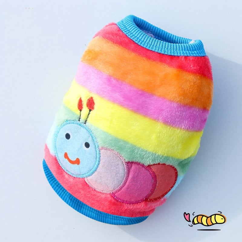 Haine pentru câini din fleece Haine pentru câini în aer liber Jachetă din lână pentru câini de talie mică, mijlocie, buldog francez, cățeluș, pisică, îmbrăcăminte