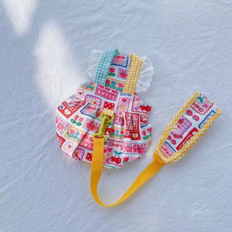 Armas lemmikloomakoera kassi rakmete seelik jalutusrihmaga Armsad kassid Printsessi riided Kutsika Koera JK Kleit Armas koerariietus juhtnööriga