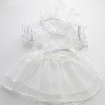 Φούστα για κατοικίδια Unisex Νυφικό για κατοικίδια Ρούχα για κατοικίδια που δεν συρρικνώνονται Lovely Puppy Wedding Fluffy φόρεμα