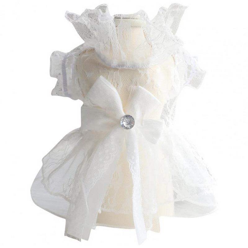 Suknja za kućne ljubimce Unisex Vjenčanica za kućne ljubimce Odjeća za kućne ljubimce Neskupljajuće Vjenčanica za lepe psiće Pahuljasta haljina