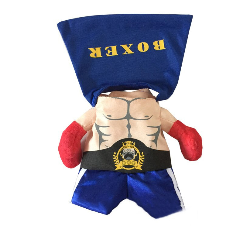 Costume Boxer pentru animale de companie Costum pentru pisici Câini Costume drăguțe Cosplay Halloween Crăciun ținute comice Accesorii amuzante pentru câini