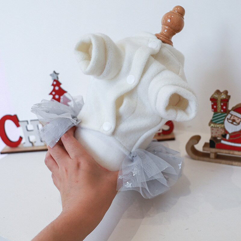 Χριστουγεννιάτικο φόρεμα για σκύλους 2022 Νέο φόρεμα για κατοικίδια Χριστουγεννιάτικο φόρεμα για σκύλους φθινόπωρο και χειμώνα Χριστούγεννα Πρωτοχρονιά Ζεστό φόρεμα για σκύλους Χριστουγεννιάτικο φόρεμα χιονάνθρωπος κουτάβι