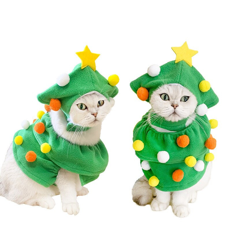 Novo božićno dotjerivanje, smiješna odjeća za božićno drvce za darivanje psa, mačića, božićni dar, kostim za psa, novogodišnji svečani kostim 2022.