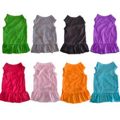 Летни дрехи за кучета Пола за малки кучета Рокли Облекло за домашни котки за кучета Рокли Поли Поли Чихуахуа Костюм Жилетка за домашни любимци Риза