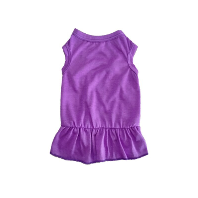 Летни дрехи за кучета Пола за малки кучета Рокли Облекло за домашни котки за кучета Рокли Поли Поли Чихуахуа Костюм Жилетка за домашни любимци Риза