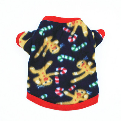 Šilti vilnos drabužiai naminiams gyvūnėliams šunims Mieli kalėdiniai paltai naminiams gyvūnėliams šuniukų šuniukų marškinėliai striukė Prancūzų buldogo megztinis Kamufliažiniai šunų drabužiai