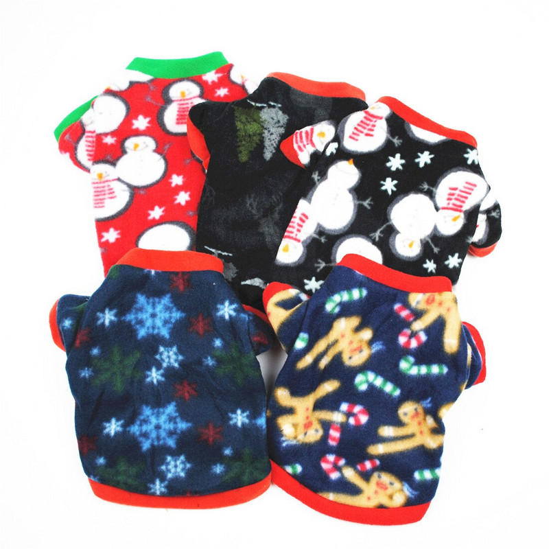 Šilti vilnos drabužiai naminiams gyvūnėliams šunims Mieli kalėdiniai paltai naminiams gyvūnėliams šuniukų šuniukų marškinėliai striukė Prancūzų buldogo megztinis Kamufliažiniai šunų drabužiai