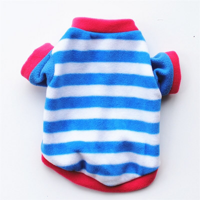 Nauji šilti vilnos drabužiai naminiams šunims Mieli marginti naminių gyvūnėlių paltai šuniukų šunų marškiniai Striukė Prancūzų buldogo megztinis Kamufliažiniai šunų drabužiai