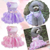 Pun odjeće za pse Haljine za male kućne ljubimce Proljeće i ljeto Odjeća za kućne ljubimce Proljeće i ljeto Slatka oprema za kućne ljubimce Haljine Poklon haljina od ruža