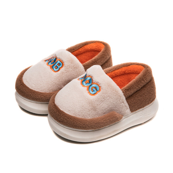 Domáce papuče pre dievčatá s vyšívaným nápisom