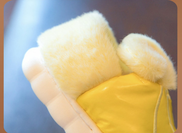 Vaikiškos pliušinės šlepetės su siuvinėjimais