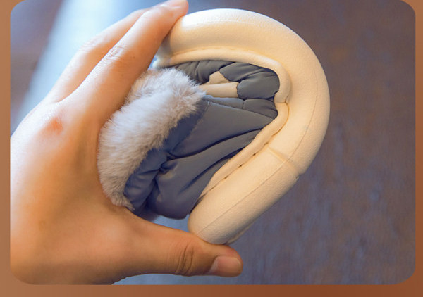 Textilné domáce papuče s teplou podšívkou a nápisom