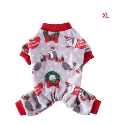1 buc. Îmbrăcăminte pentru câini Hanorac de Crăciun Pulover Rochie de Crăciun Salopetă Cățeluș Iarnă Cald pentru Câini Mici Mari Pisici Animale de companie Haine lavabile