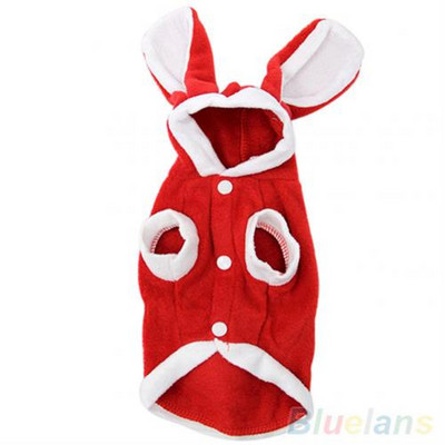 Roztomilé oblečenie pre psov s králičími ušami pre malých psov, zimná mikina s kapucňou pre psov, oblečenie pre bábky a mačky pre psov, kostým, oblečenie pre domáce zvieratá, oblečenie pre psov