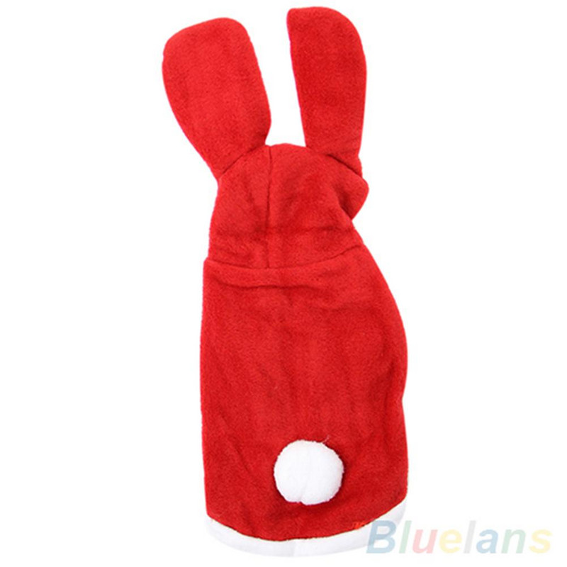 Roztomilé oblečenie pre psov s králičími ušami pre malých psov, zimná mikina s kapucňou pre psov, oblečenie pre bábky a mačky pre psov, kostým, oblečenie pre domáce zvieratá, oblečenie pre psov