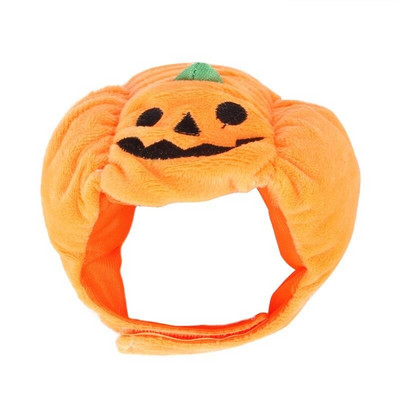 Roztomilý klobúk pre domáce zvieratá Halloween tekvica Pet Dog Cat Hat Dress Up Čelenka Malý pes mačka Cosplay kostým Dekoratívny klobúk Doplnky pre domáce zvieratá