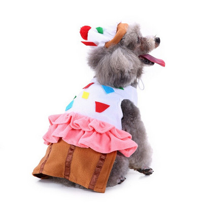 Odjeća za kućne ljubimce za male pse Zimska Božićna odjeća za Noć vještica Topla mačja jakna Čarobnjak za transformaciju Smiješni kostim