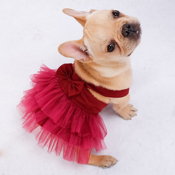 Σκύλος Χαριτωμένο φόρεμα δαντέλας Φόρεμα για κατοικίδια Καλοκαιρινά Φορέματα Πριγκίπισσας Φούστα Κουτάβι Γάτα Ρούχα Chihuahua Στολή