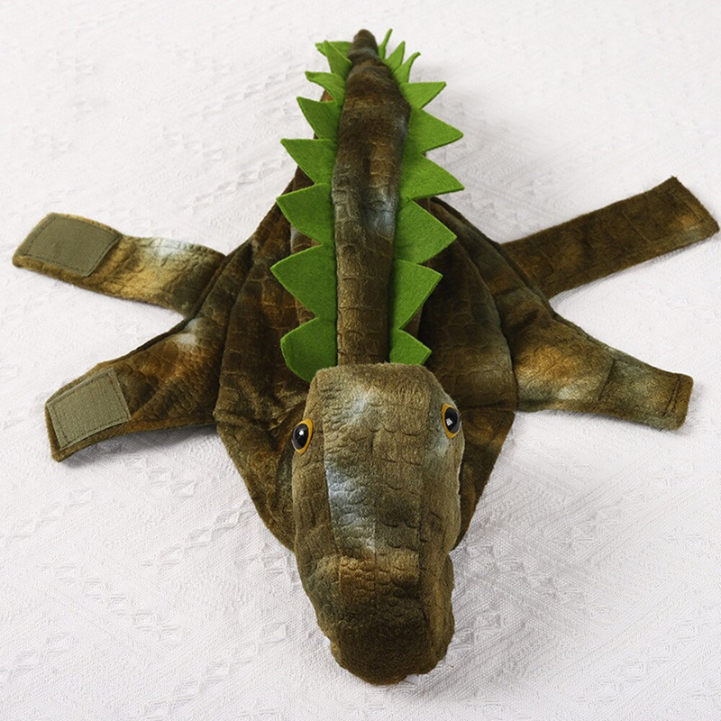 Ρούχα αποκριάτικων κατοικίδιων Ρούχα για κατοικίδια Μόδα Στολή για σκύλους για σκύλους δεινόσαυρος Στολή σκύλου για γάτα Ρούχα κατοικίδιων ζώων Cosplay Prop Προμήθειες για κατοικίδια Τσιουάουα