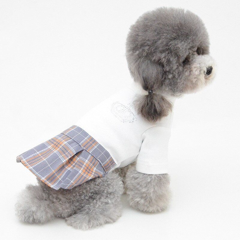 Uued kevadised lemmikloomariided kutsikate teddy Pomerangi riided lahtised riided koera seelikud