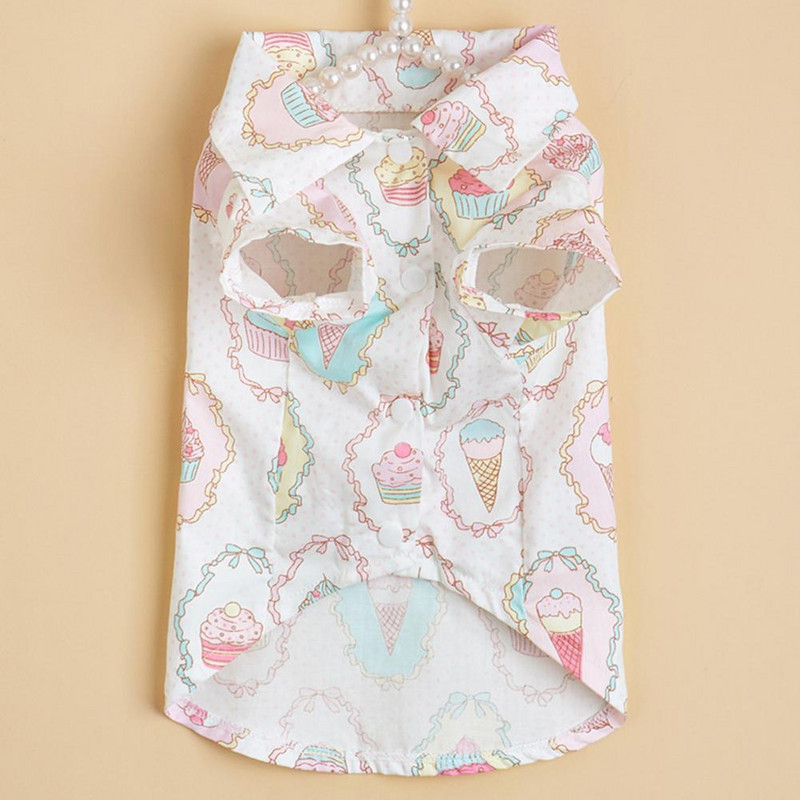 Φόρεμα για σκύλους που φοριέται διακοσμητικό ύφασμα για κατοικίδια με καλή ολκιμότητα που πλένεται γιλέκο για κατοικίδια Αμάνικα ρούχα για κουτάβι