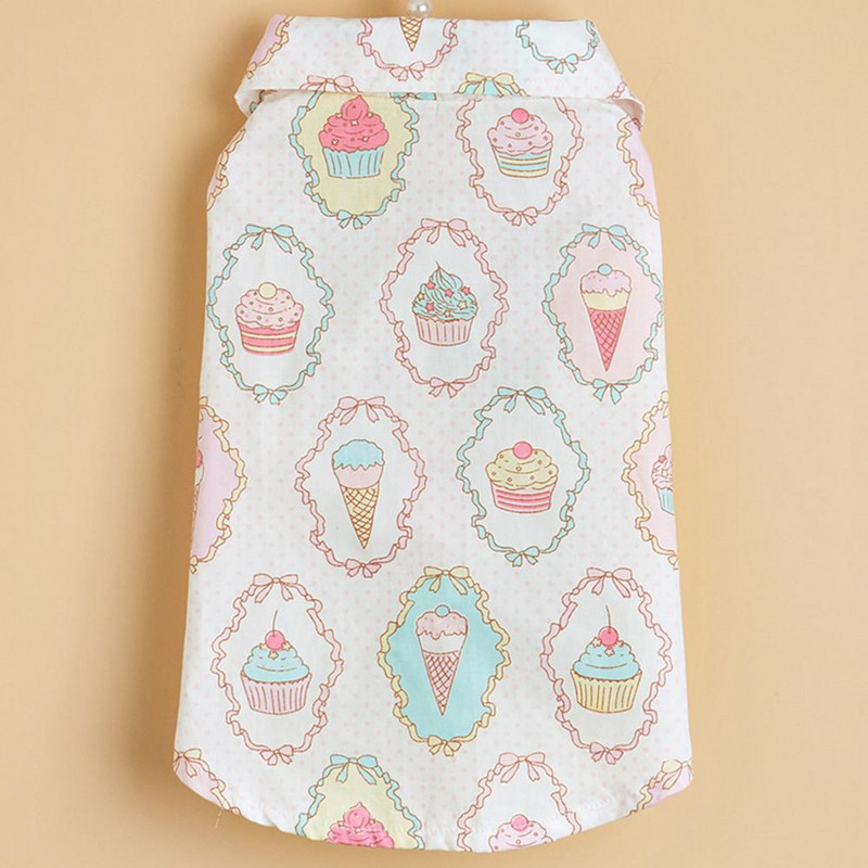 Φόρεμα για σκύλους που φοριέται διακοσμητικό ύφασμα για κατοικίδια με καλή ολκιμότητα που πλένεται γιλέκο για κατοικίδια Αμάνικα ρούχα για κουτάβι