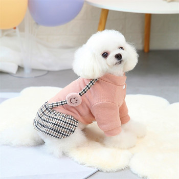 Ζεστό φόρεμα για σκύλους χειμωνιάτικο πάχος φόρεμα πριγκίπισσας φούστα για μικρούς σκύλους Ρούχα για κατοικίδια