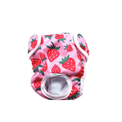 Pestavad emased koerte aluspüksid Cartoon Print Koera mähe füsioloogilised püksid sanitaar kutsikapüksid aluspesu 5 värvi koera kassi püksid