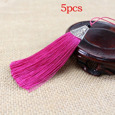 5 tk/pakend kalasuu kork Rippnöör siidist tutid Äärise õmblemine Bang Tutt Trim Võtmed meisterdamiseks kaunistavad kardinatarvikud