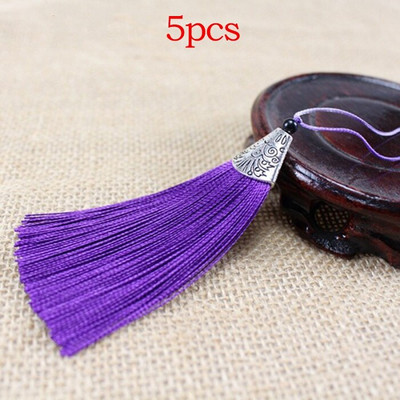 5 tk/pakend kalasuu kork Rippnöör siidist tutid Äärise õmblemine Bang Tutt Trim Võtmed meisterdamiseks kaunistavad kardinatarvikud