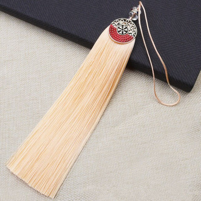 5 ks retro hladké dlhé strapcové prívesky, DIY remeselné ozdoby, strapcové ozdoby na šperky, oblečenie, auto, taška, bytové dekorácie, doplnky