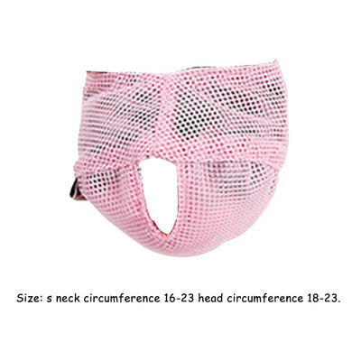 Acoperire de mască respirabilă pentru gură de bot pentru pisici pentru pisicuțe de companie anti-zgârieturi mușcături îngrijire baie curățare articole pentru animale de companie