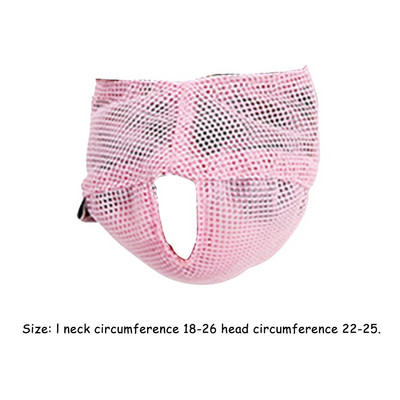 Acoperire de mască respirabilă pentru gură de bot pentru pisici pentru pisicuțe de companie anti-zgârieturi mușcături îngrijire baie curățare articole pentru animale de companie