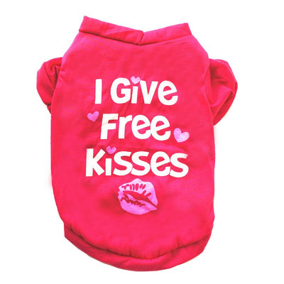 Koerariided väikestele koertele Armsad suvine trükitud lemmikloomade t-särk Kutsika Koera riided Lemmikloomakassi vest Puuvillane T-särk Mops Rõivad Kostüümid