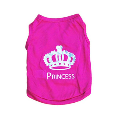 Koerariided väikestele koertele Armsad suvine trükitud lemmikloomade t-särk Kutsika Koera riided Lemmikloomakassi vest Puuvillane T-särk Mops Rõivad Kostüümid