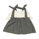 Módne šaty pre psov pre malé a stredné psy, výšivka s včelou, sukňa pre psov, oblečenie pre francúzskych buldočkov, kockované kostýmy pre domáce zvieratá A168