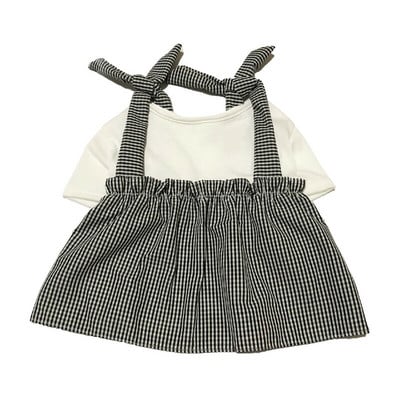 Módne šaty pre psov pre malé a stredné psy, výšivka s včelou, sukňa pre psov, oblečenie pre francúzskych buldočkov, kockované kostýmy pre domáce zvieratá A168