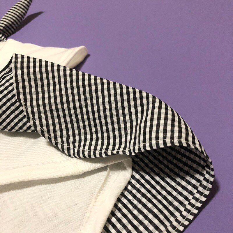 Módne šaty pre psov pre malé a stredné psy, výšivka s včelou, sukňa pre psov, oblečenie pre francúzskych buldočkov, kockované kostýmy pre domáce zvieratá A168