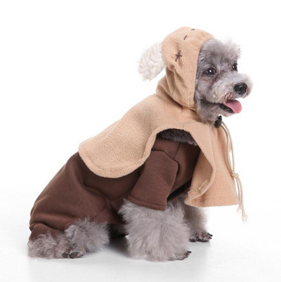 Lemmikkoer Halloweeni jõulukostüüm Kõrvitsa ümberkujundamise viisard Naljakas pühadepidu Cosplay Lemmiklooma koera kampsun jakk müts Riided