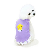 Letná nová roztomilá sukňa pre psov s kvetmi, módne luxusné dievčenské šaty pre psov, oblečenie pre domáce zvieratá